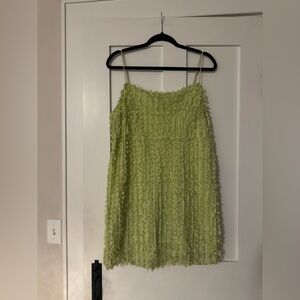 Anthropologie 3D Embellished Mini Dress